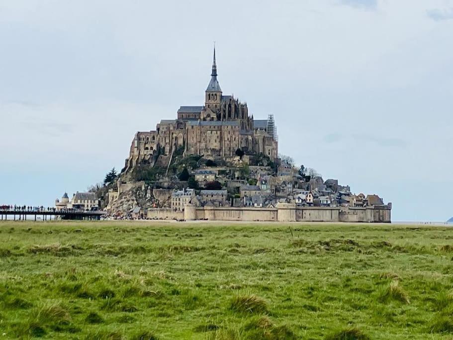 Maison 5 P, Face Mont St Michel Huisnes-sur-Mer Luaran gambar